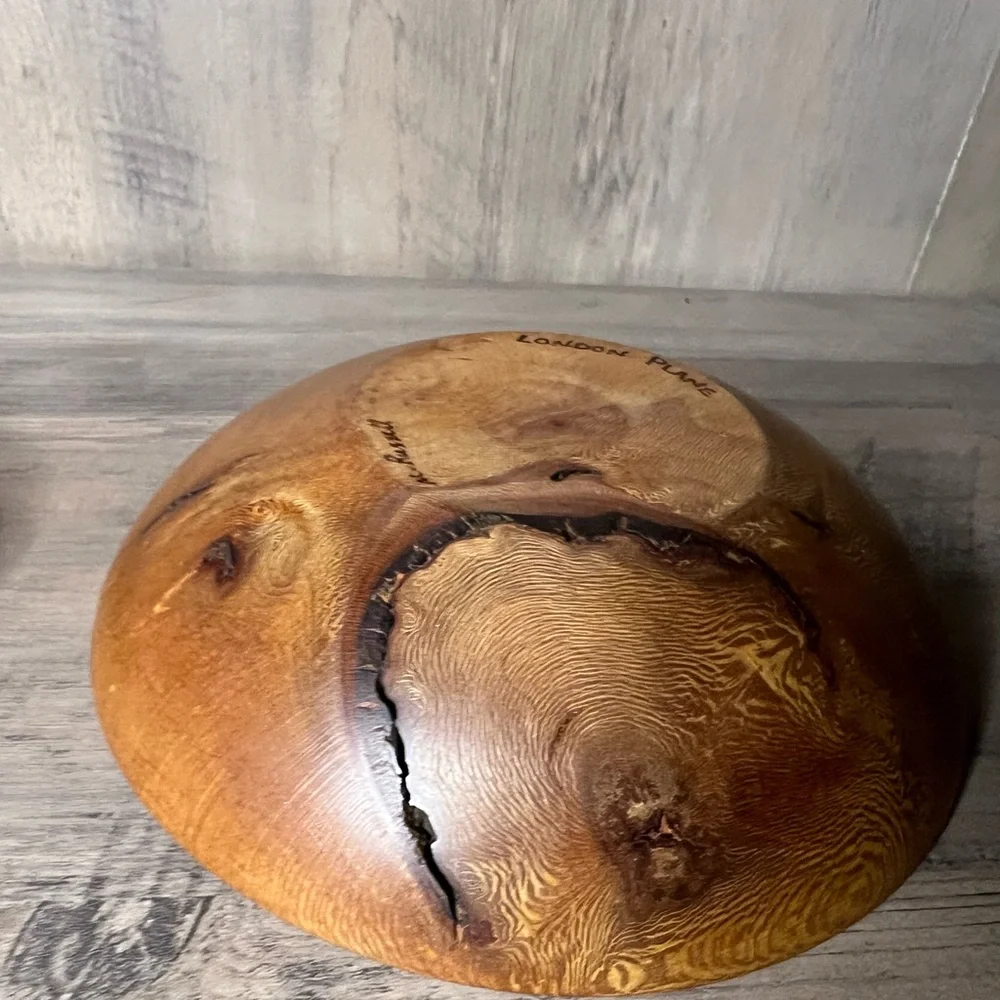 Elegant London planes Wooden Bowl